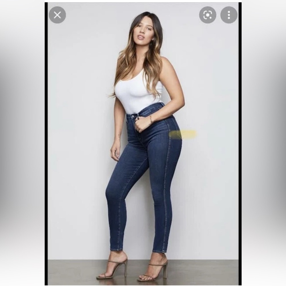 good american good curve jeans blues353 GCS113T women's size 15